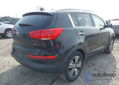 2016 Kia Sportage Ex из США, поврежденный, VIN KNDPCCAC4G7847041